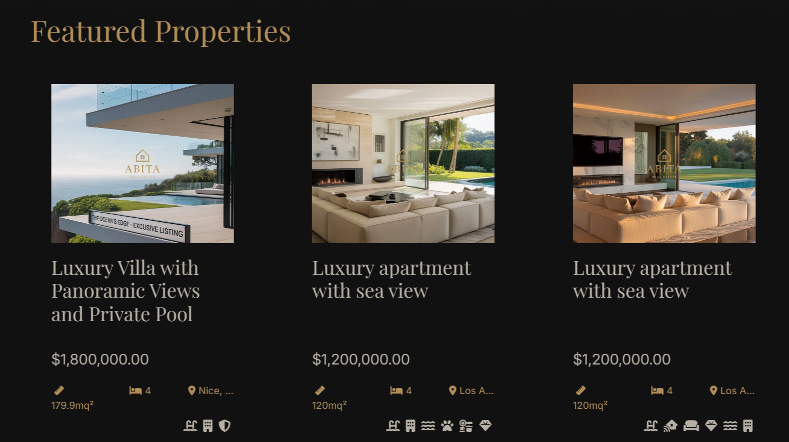 Abita website preview